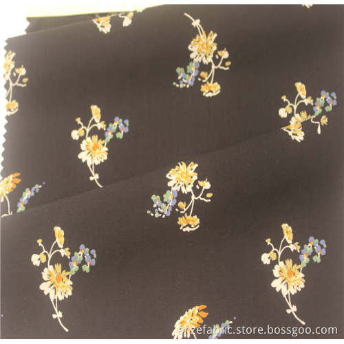 100% ECO rayon poplin kain mencetak kain bercetak